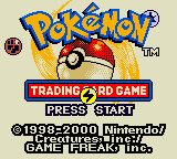 Pokémon Trading Card Game - GBC - Nintendo Game Boy Color - Titles