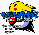 Pokémon Pinball - GBC - Nintendo Game Boy Color - Titles