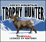 Rocky Mountain: Trophy Hunter - GBC - Nintendo Game Boy Color - Titles