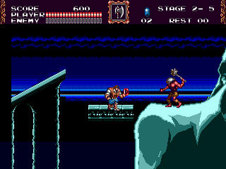 Castlevania: Bloodlines - GEN - Sega Genesis - Ingames