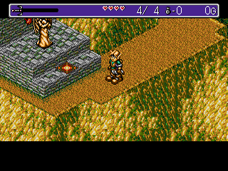 Landstalker: The Treasures of King Nole - GEN - Sega Genesis - Ingames