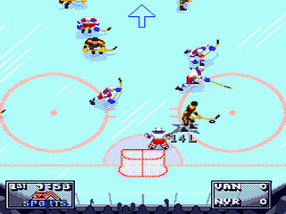NHL 95 - GEN - Sega Genesis - Ingames