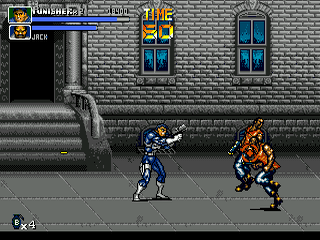 The Punisher - GEN - Sega Genesis - Ingames