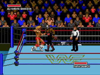WWF Super Wrestlemania - GEN - Sega Genesis - Ingames