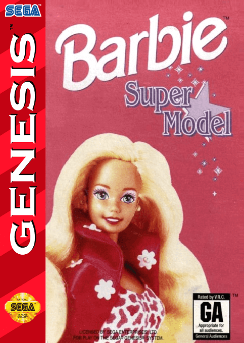 Barbie Super Model - GEN - Sega Genesis