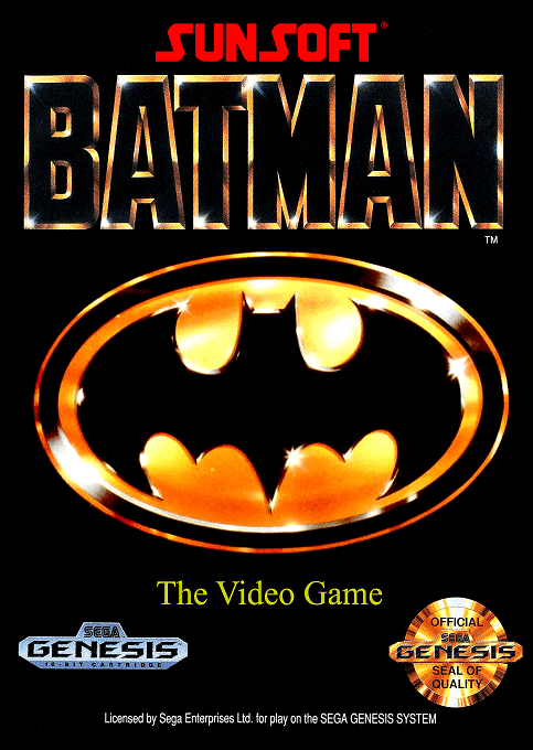 Batman: The Video Game - GEN - Sega Genesis
