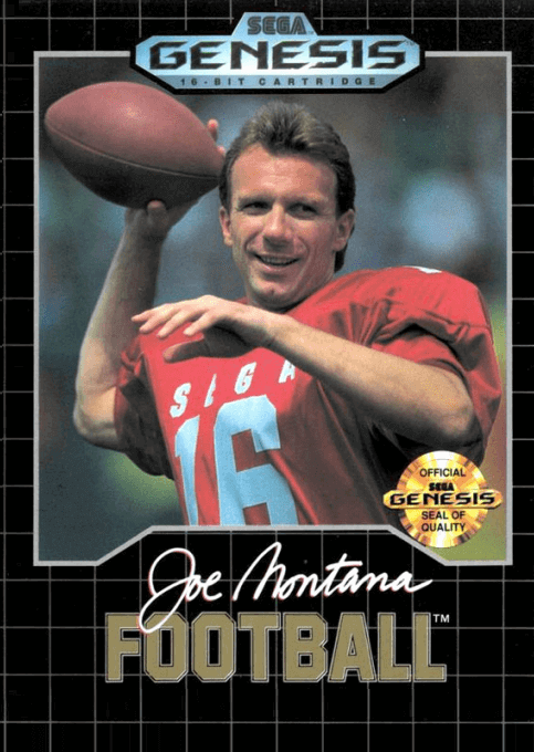 Joe Montana Football - GEN - Sega Genesis