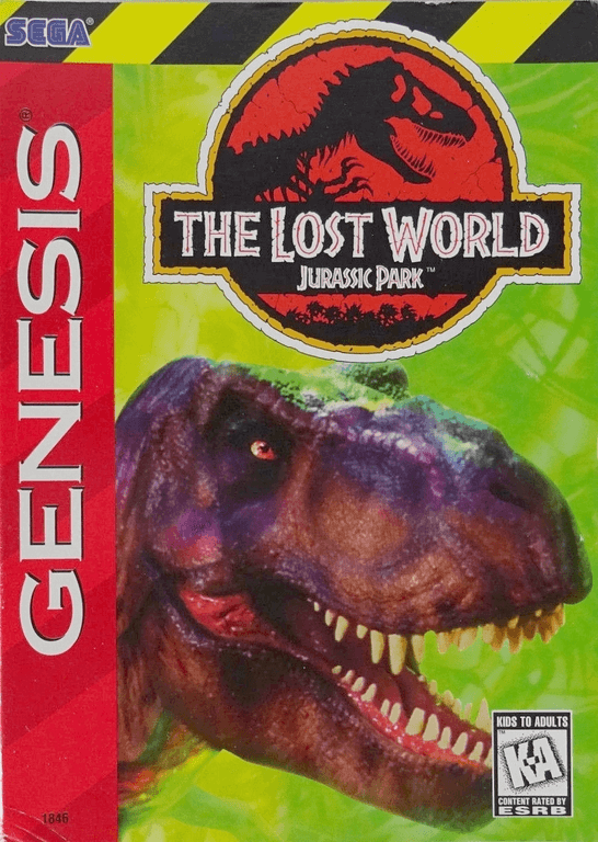 The Lost World: Jurassic Park - GEN - Sega Genesis - Packshots