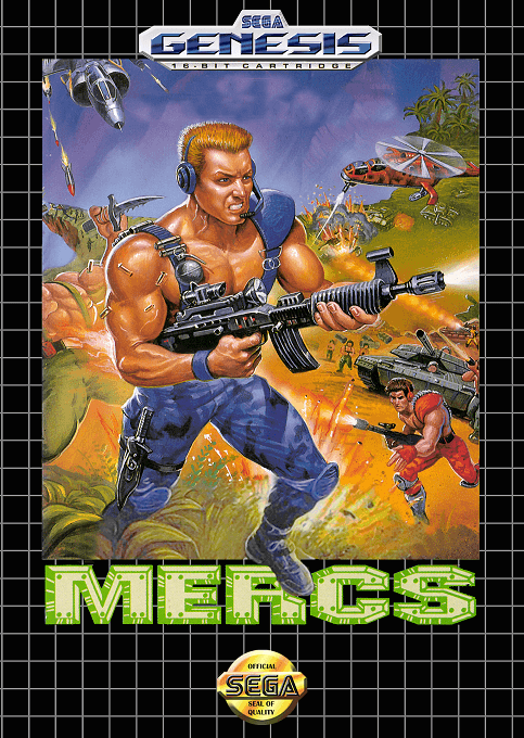 Mercs - GEN - Sega Genesis