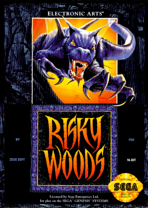 Risky Woods - GEN - Sega Genesis