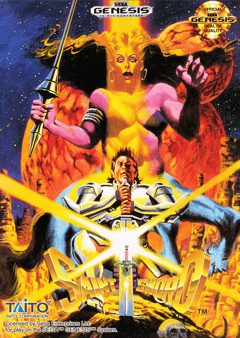 Saint Sword - GEN - Sega Genesis