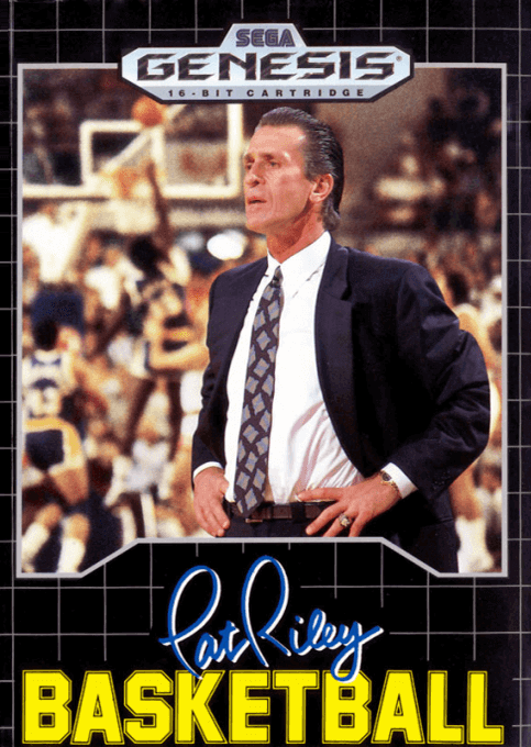 Pat Riley Basketball - GEN - Sega Genesis