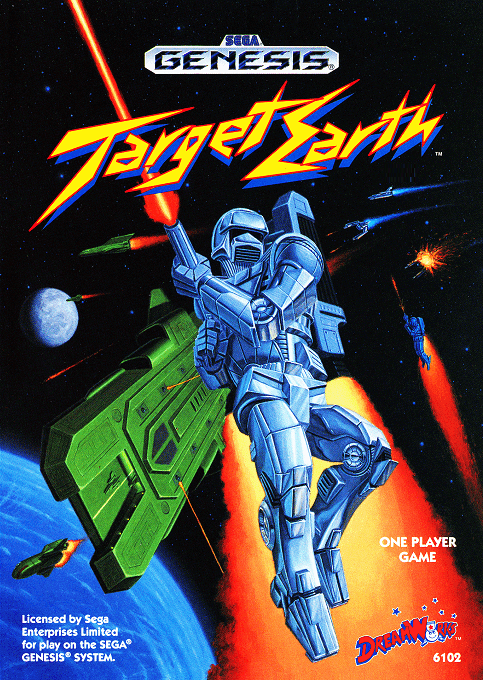 Target Earth - GEN - Sega Genesis