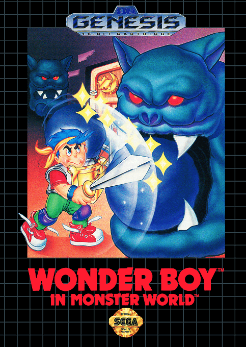Wonder Boy in Monster World - GEN - Sega Genesis