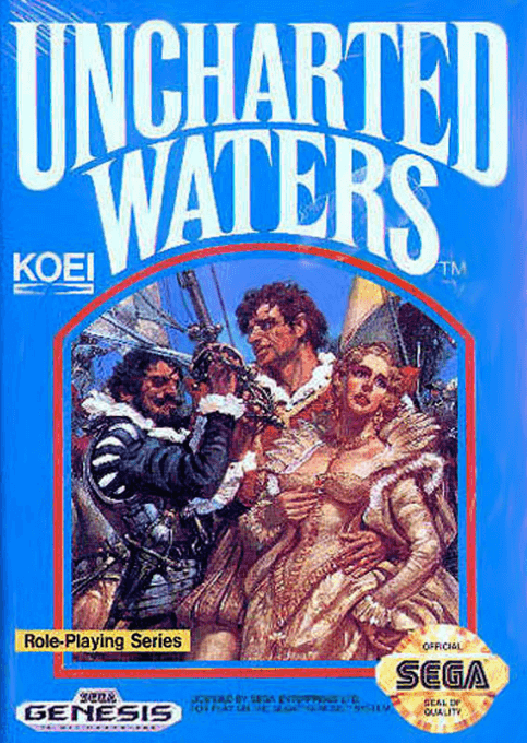 Uncharted Waters - GEN - Sega Genesis