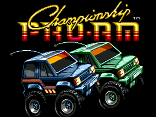 Championship Pro-Am - GEN - Sega Genesis - Titles