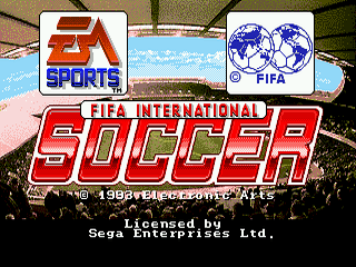 FIFA International Soccer - GEN - Sega Genesis - Titles