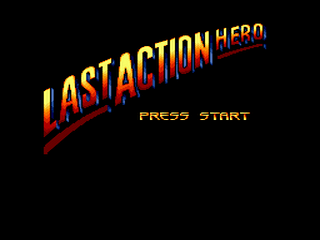 Last Action Hero - GEN - Sega Genesis - Titles
