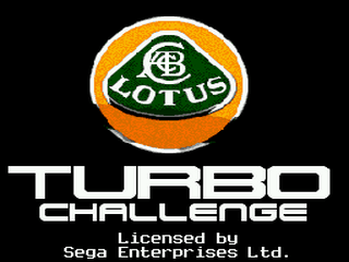 Lotus Turbo Challenge - GEN - Sega Genesis - Titles