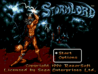 Stormlord - GEN - Sega Genesis - Titles