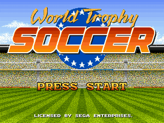 World Trophy Soccer - GEN - Sega Genesis - Titles