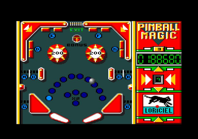 Pinball Magic - GX4000 - Amstrad GX4000 - Ingames