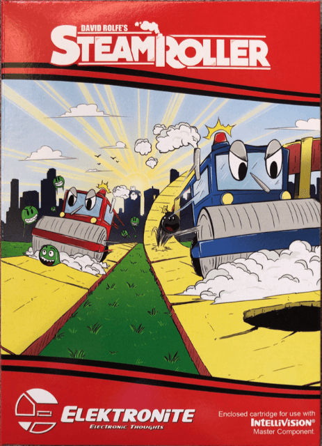Steamroller - INTELLIVISION - Mattel Intellivision