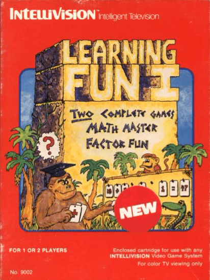 Learning Fun I - INTELLIVISION - Mattel Intellivision