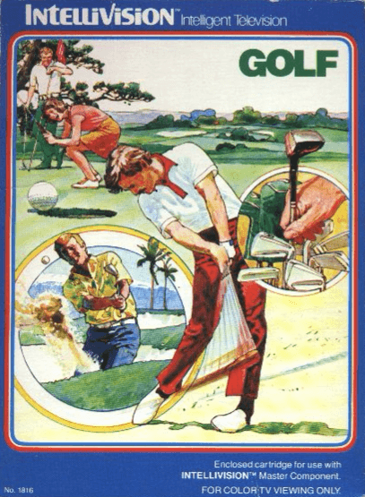 Golf - INTELLIVISION - Mattel Intellivision