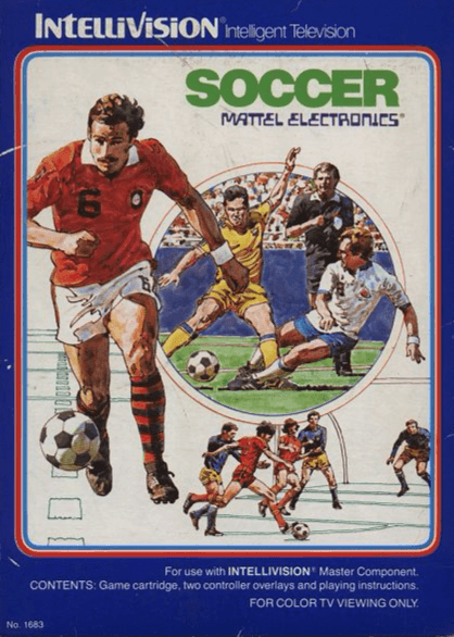 NASL Soccer - INTELLIVISION - Mattel Intellivision
