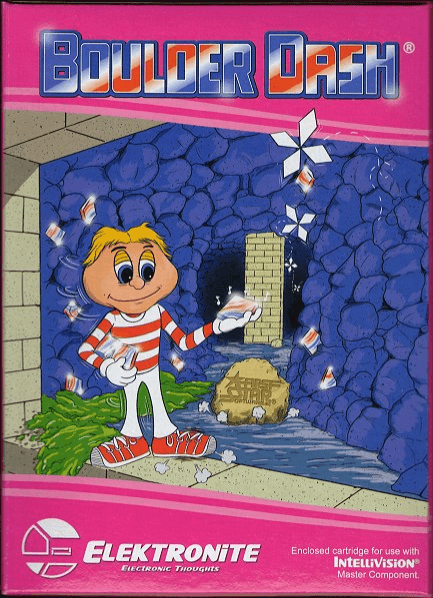 Boulder Dash - INTELLIVISION - Mattel Intellivision