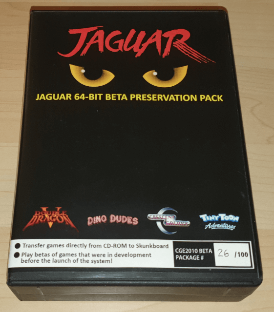 Jaguar 64 Bit Beta Preservation Pack - JAGUAR - Atari Jaguar