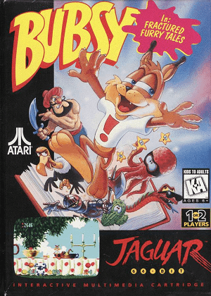 Bubsy in Fractured Furry Tales - JAGUAR - Atari Jaguar