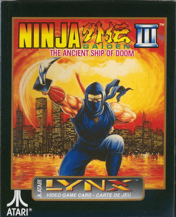 Ninja Gaiden III: The Ancient Ship of Doom - LYNX - Atari Lynx