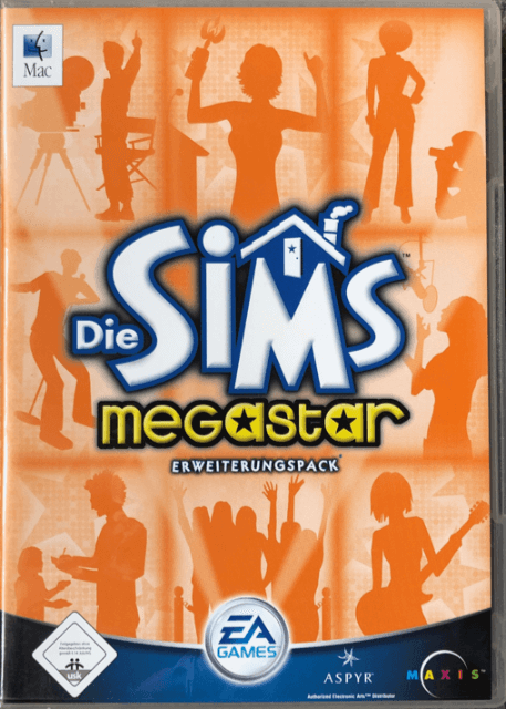 Die Sims: Mega Star Erweiterungspack - MAC - Apple Macintosh