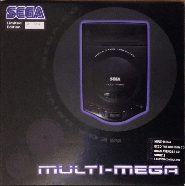 Sega Multi-Mega - MEGACD - Sega Mega CD - Packshots