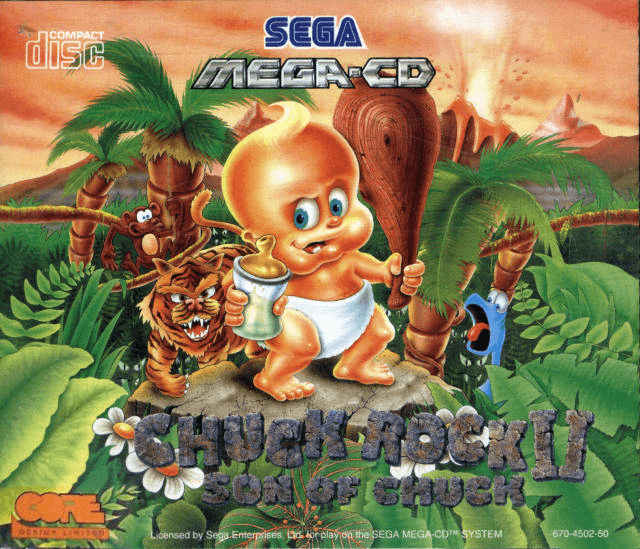 Chuck Rock II: Son of Chuck - MEGACD - Sega Mega CD