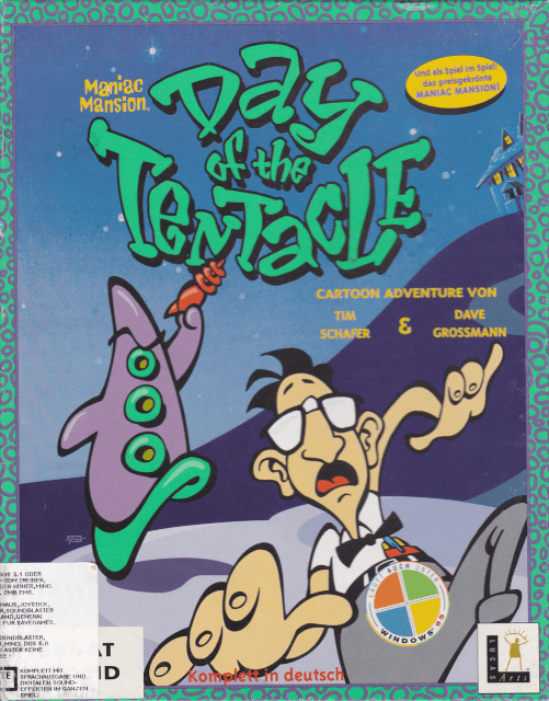 Day of the Tentacle - MSDOS - PC (MS-DOS)