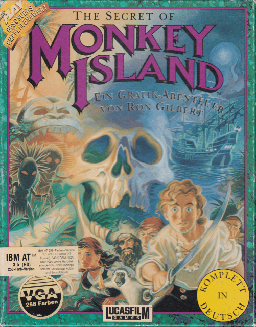 The Secret of Monkey Island - MSDOS - PC (MS-DOS) - Packshots