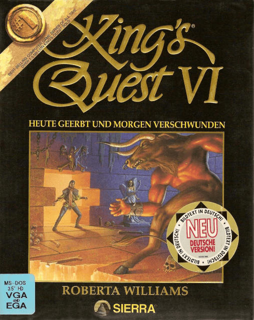 King's Quest VI: Heute geerbt und morgen verschwunden - MSDOS - PC (MS-DOS)