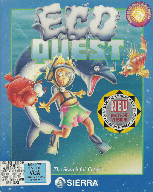 Eco Quest: The Search for Cetus - MSDOS - PC (MS-DOS)