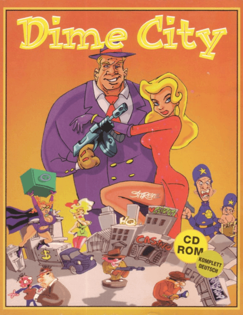 Dime City - MSDOS - PC (MS-DOS)