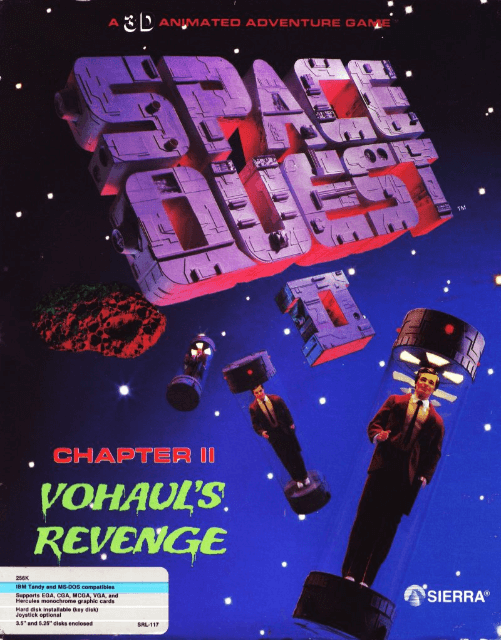 Space Quest II: Chapter II - Vohaul's Revenge - MSDOS - PC (MS-DOS)