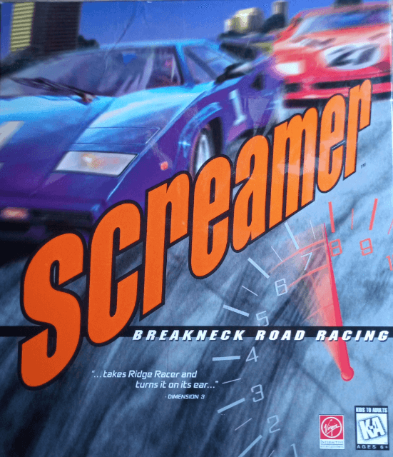 Screamer - MSDOS - PC (MS-DOS)