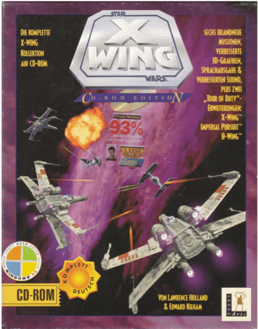 Star Wars X-Wing - MSDOS - PC (MS-DOS)