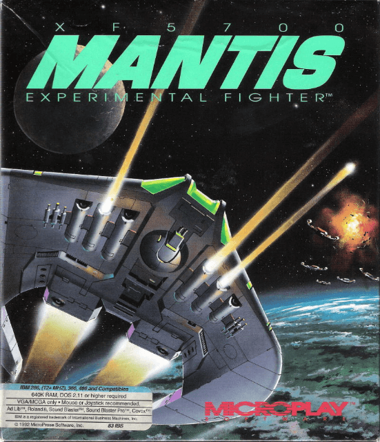 XF5700 Mantis - MSDOS - PC (MS-DOS)