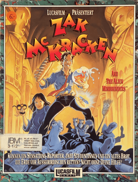 Zak McKracken and the Alien Mindbenders - MSDOS - PC (MS-DOS)