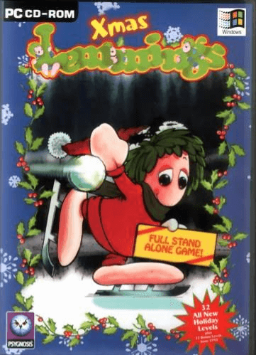 Xmas Lemmings - MSDOS - PC (MS-DOS) - Packshots