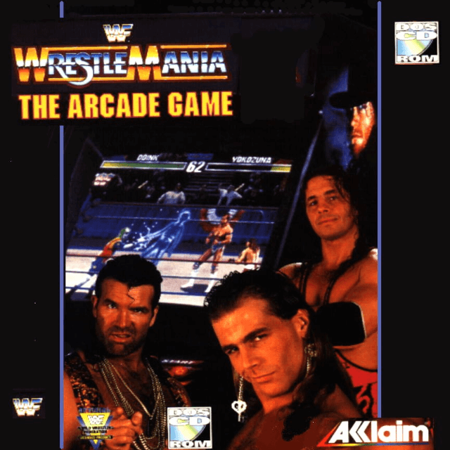 WWF WrestleMania: The Arcade Game - MSDOS - PC (MS-DOS) - Packshots