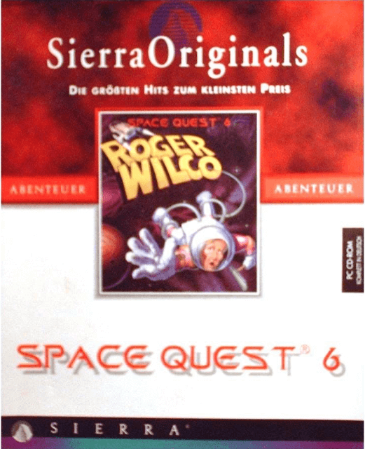 Space Quest 6: Roger Wilco - MSDOS - PC (MS-DOS)